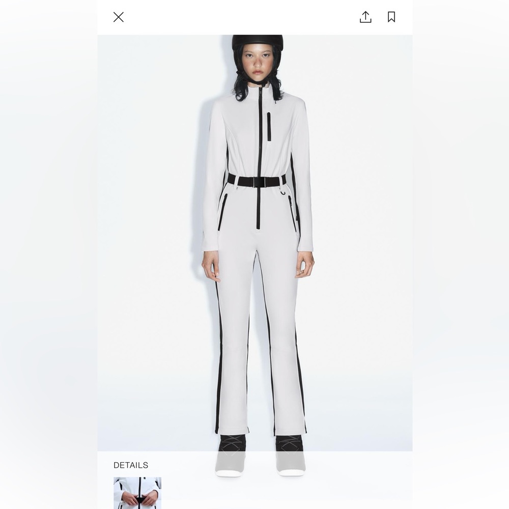 Zara ski suit - worn for one day of skiing!
